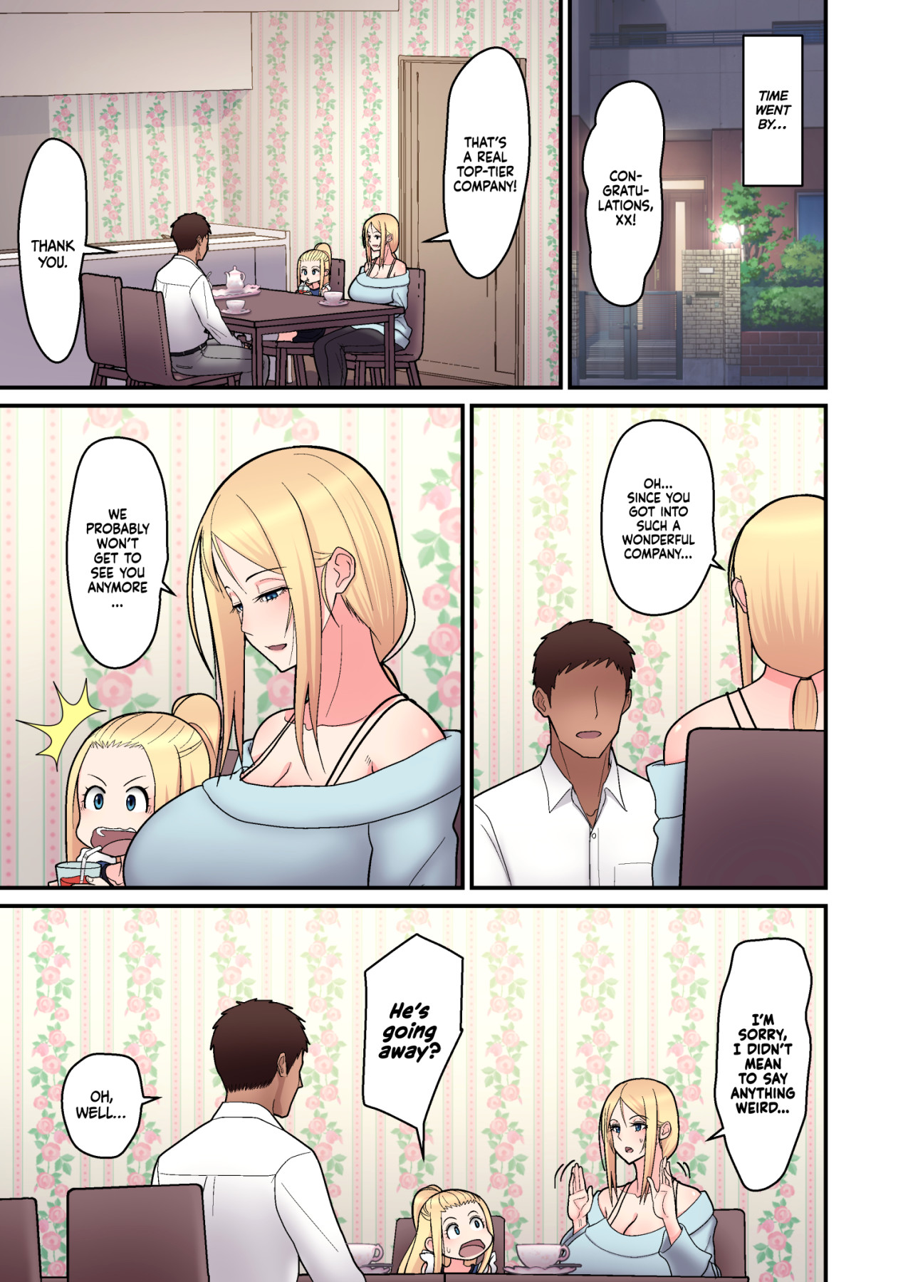 Hentai Manga Comic-Sweet Love With A Blonde, Single Mother-Read-25